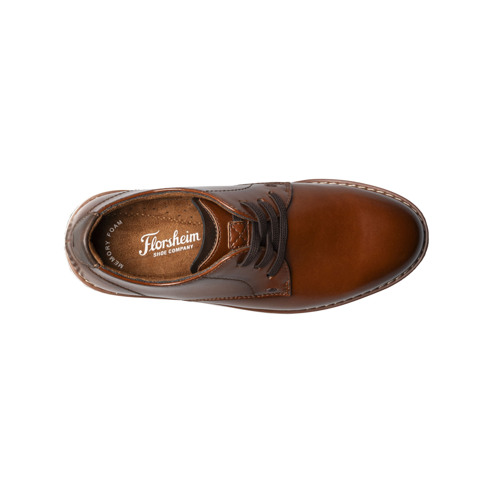 Florsheim Vibe Plain Toe Oxford Cognac (16699-221- Teen)