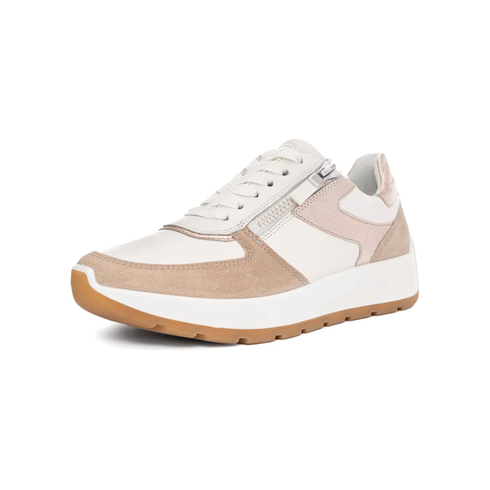 Ara Shoes Nagano Sand Suede/White 12-25112-09