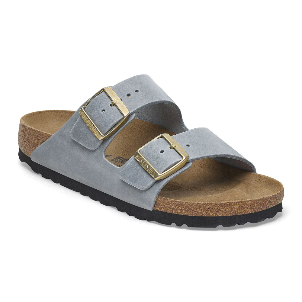 Birkenstock Arizona Org Basalt Gray Oiled N1029253