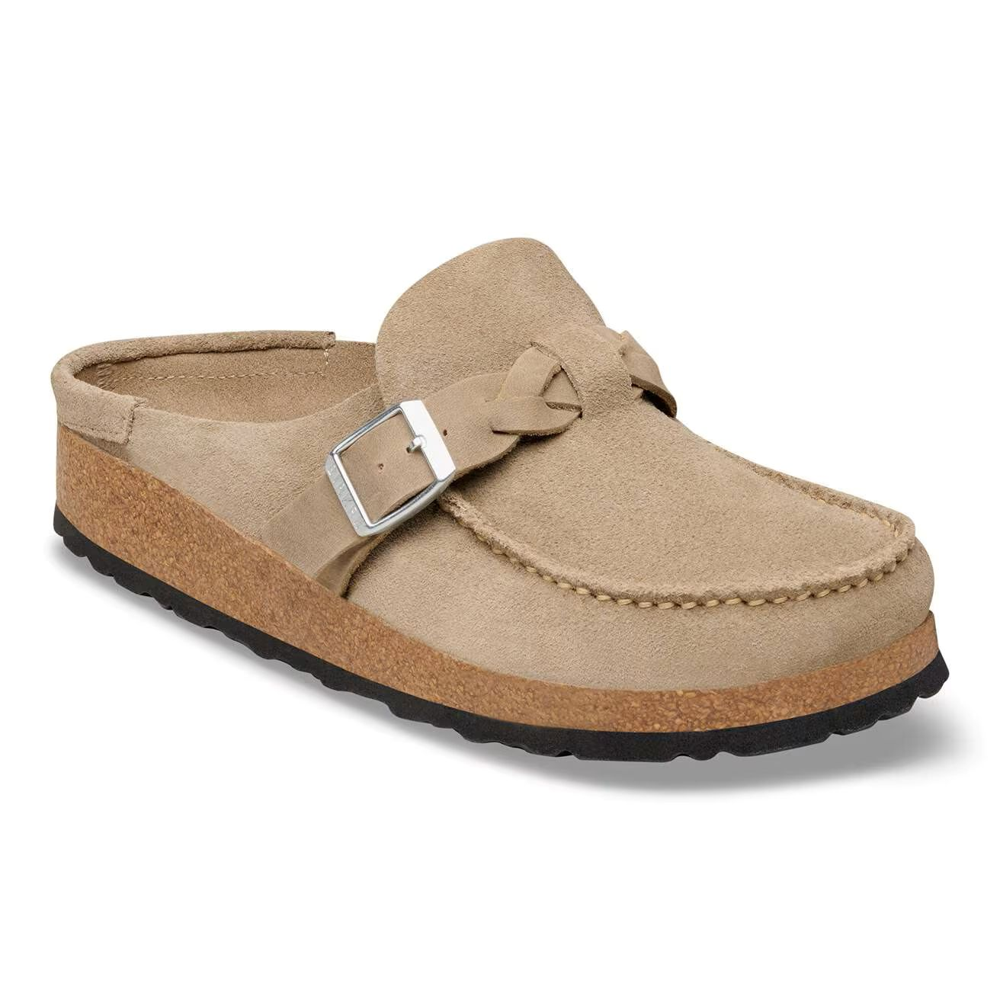 Birkenstock Buckley Braided Suede Taupe N1031455