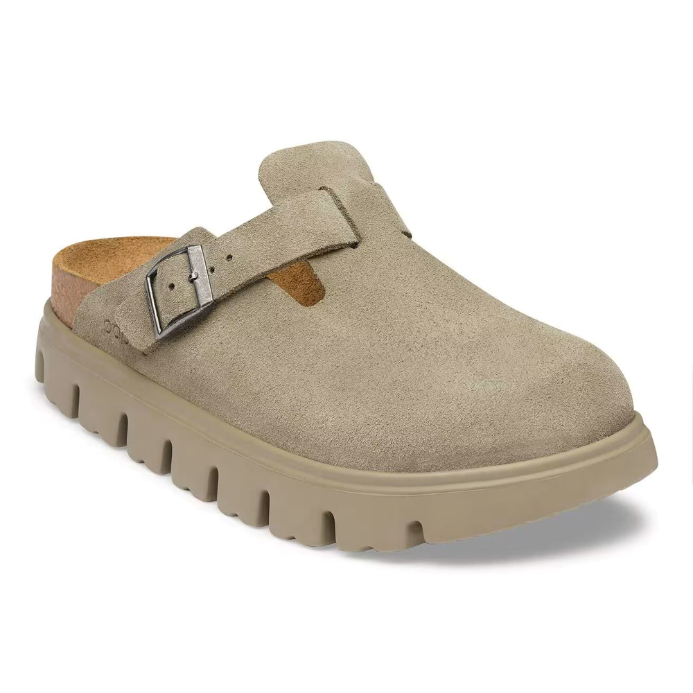 Birkenstock Boston Chunky Suede Taupe N1033054
