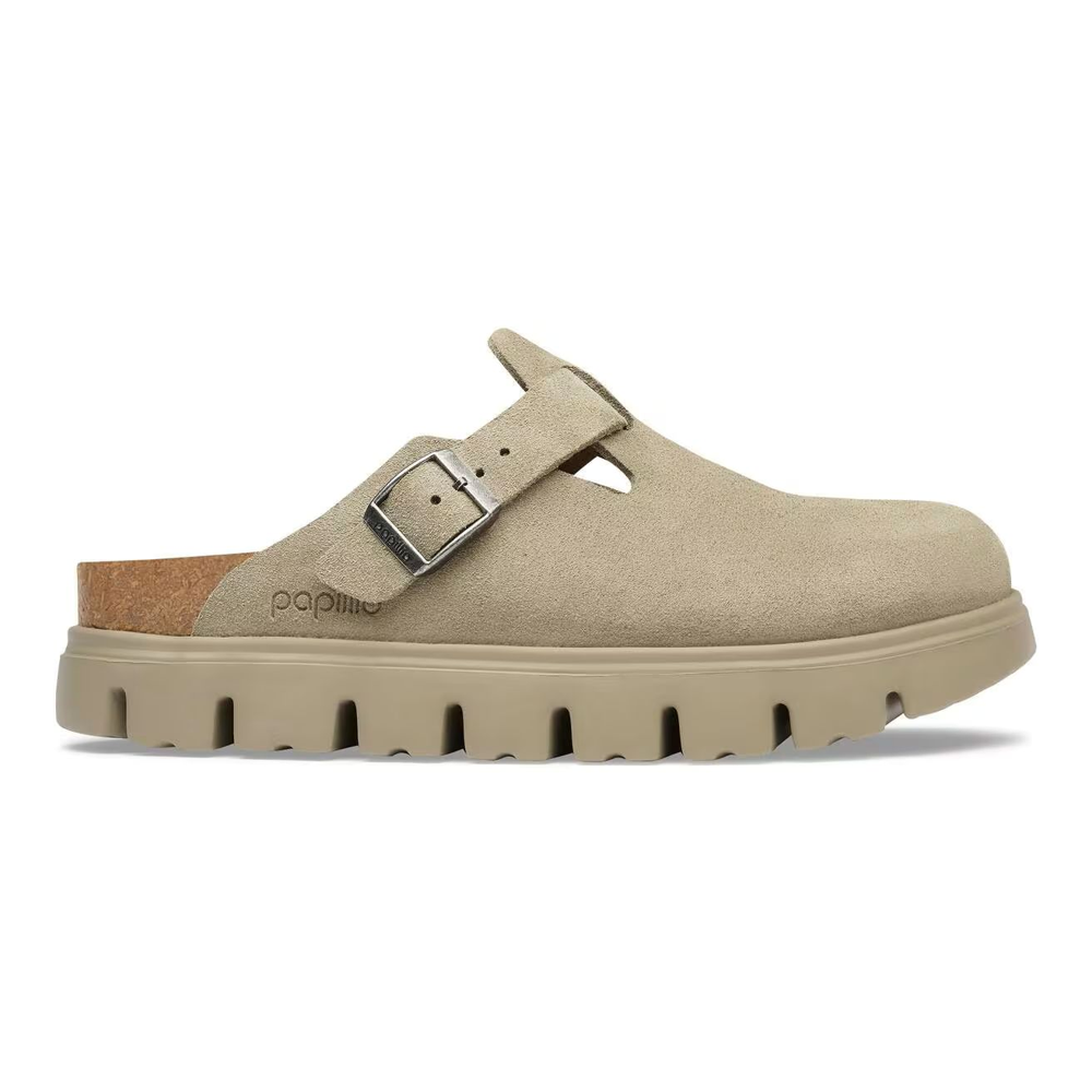 Birkenstock Boston Chunky Suede Taupe N1033054
