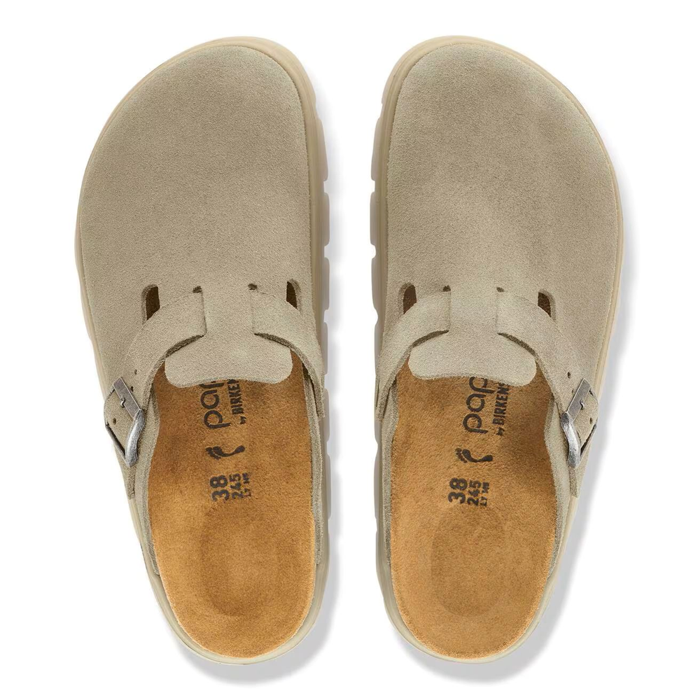 Birkenstock Boston Chunky Suede Taupe N1033054