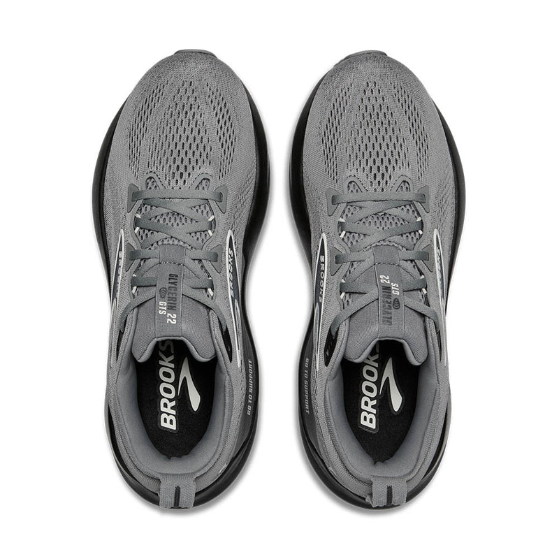 Brooks Glycerin GTS 22 - 078 Grey/Ebony/Bluewash