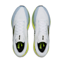 Brooks Ghost Amp - 130 White/Blue/Nightlife