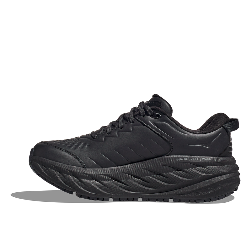 Hoka Mens Bondi SR - Black/Black D1110520/2E1129350-BBLC