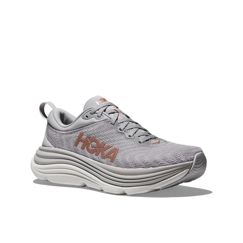 Hoka Womens Gaviota 5 Harbor Mist/Rose B-1134235