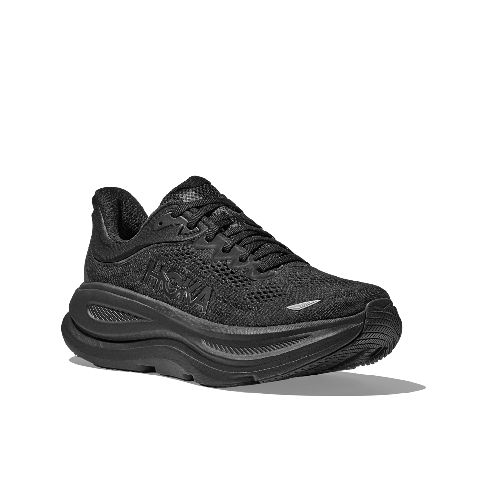 Hoka Mens Bondi 9 Black/Black D-1162011