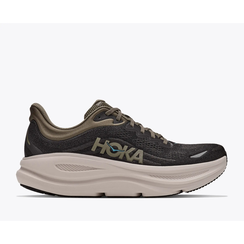 Hoka M Bondi 9 Black/River Rock D-1162011