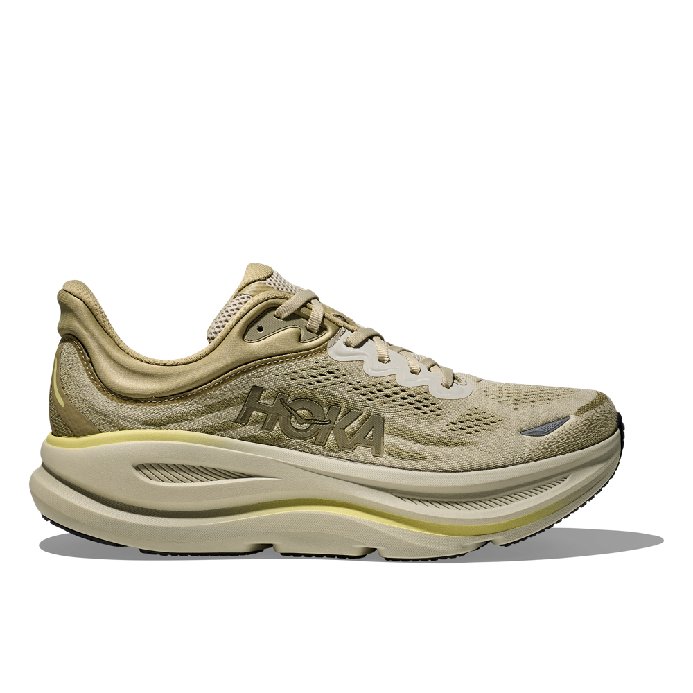 Hoka Mens Bondi 9 Grassland/Oyster D-1162011