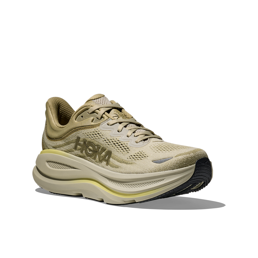 Hoka Mens Bondi 9 Grassland/Oyster D-1162011