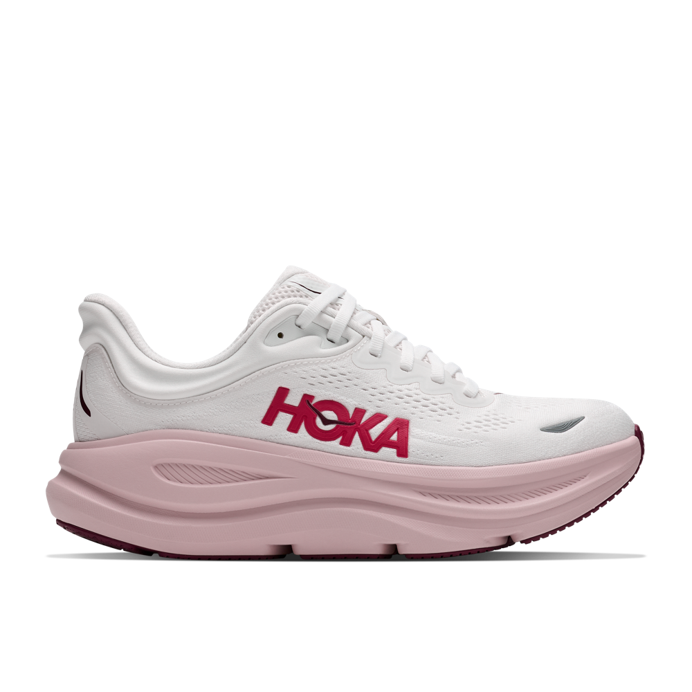 Hoka W Bondi 9 White/Pink Opal B-1162012/D-1162014