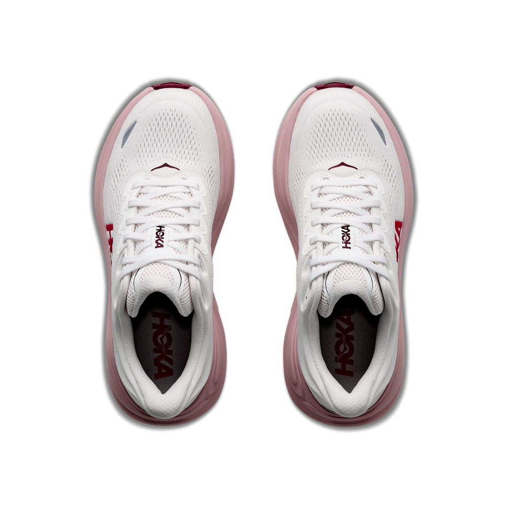 Hoka W Bondi 9 White/Pink Opal B-1162012/D-1162014