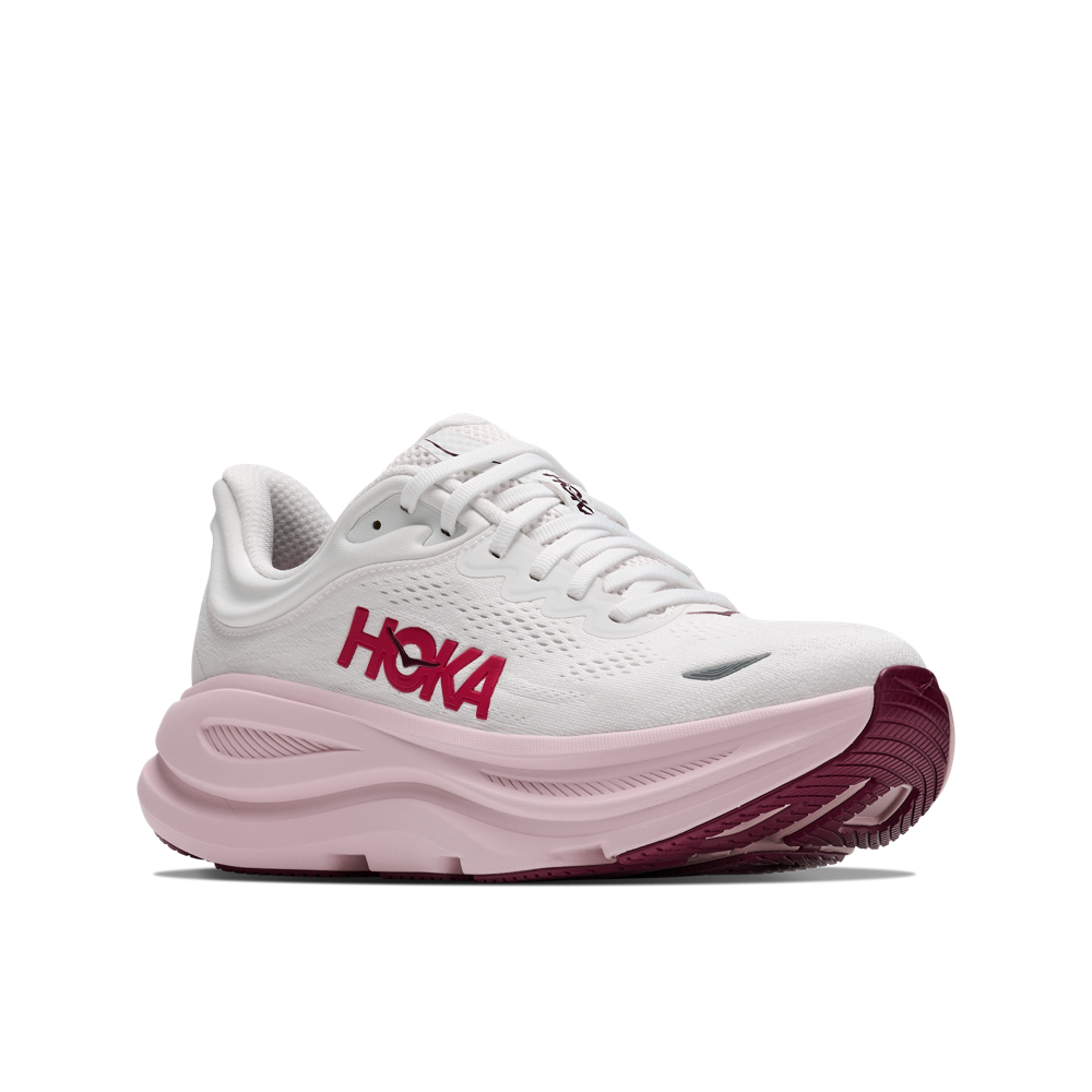 Hoka W Bondi 9 White/Pink Opal B-1162012/D-1162014