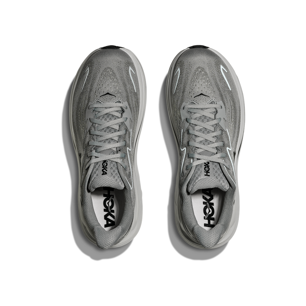 Hoka Mens Clifton 10 Galactic Grey D-1162030