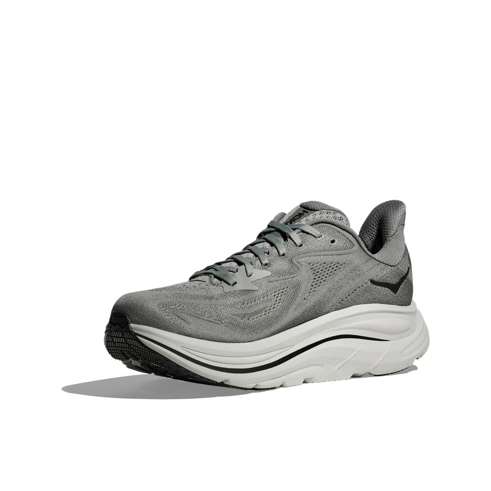 Hoka Mens Clifton 10 Galactic Grey D-1162030