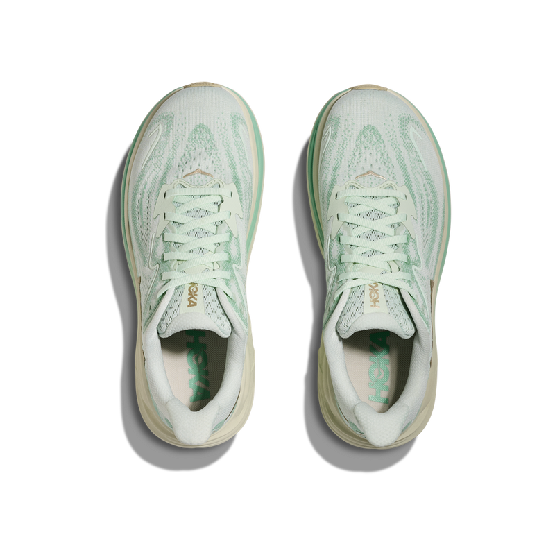 Hoka Womens Clifton 10 Sea Glass/Jadeite B-1162031/D-1162050