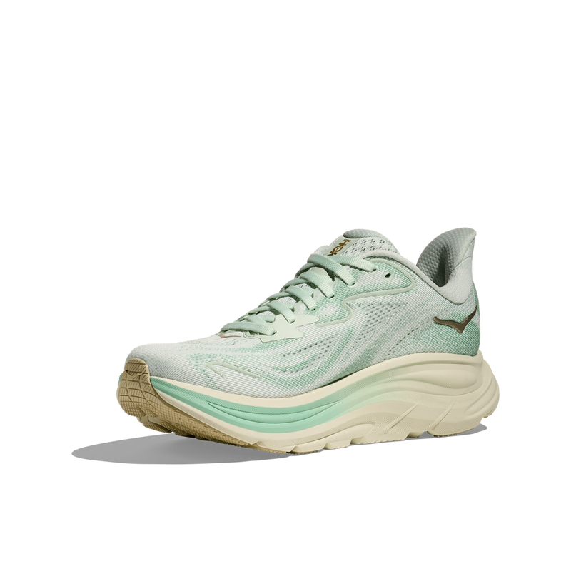 Hoka Womens Clifton 10 Sea Glass/Jadeite B-1162031/D-1162050