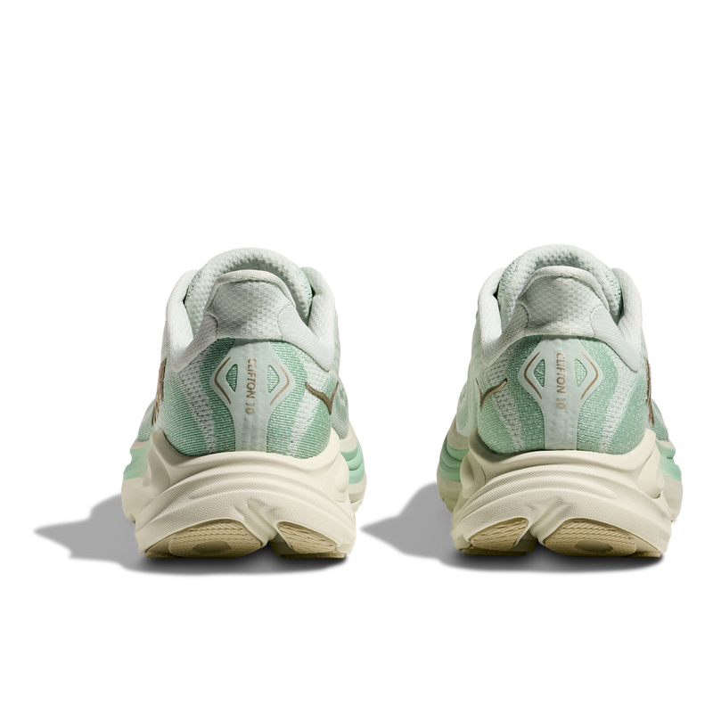 Hoka Womens Clifton 10 Sea Glass/Jadeite B-1162031/D-1162050