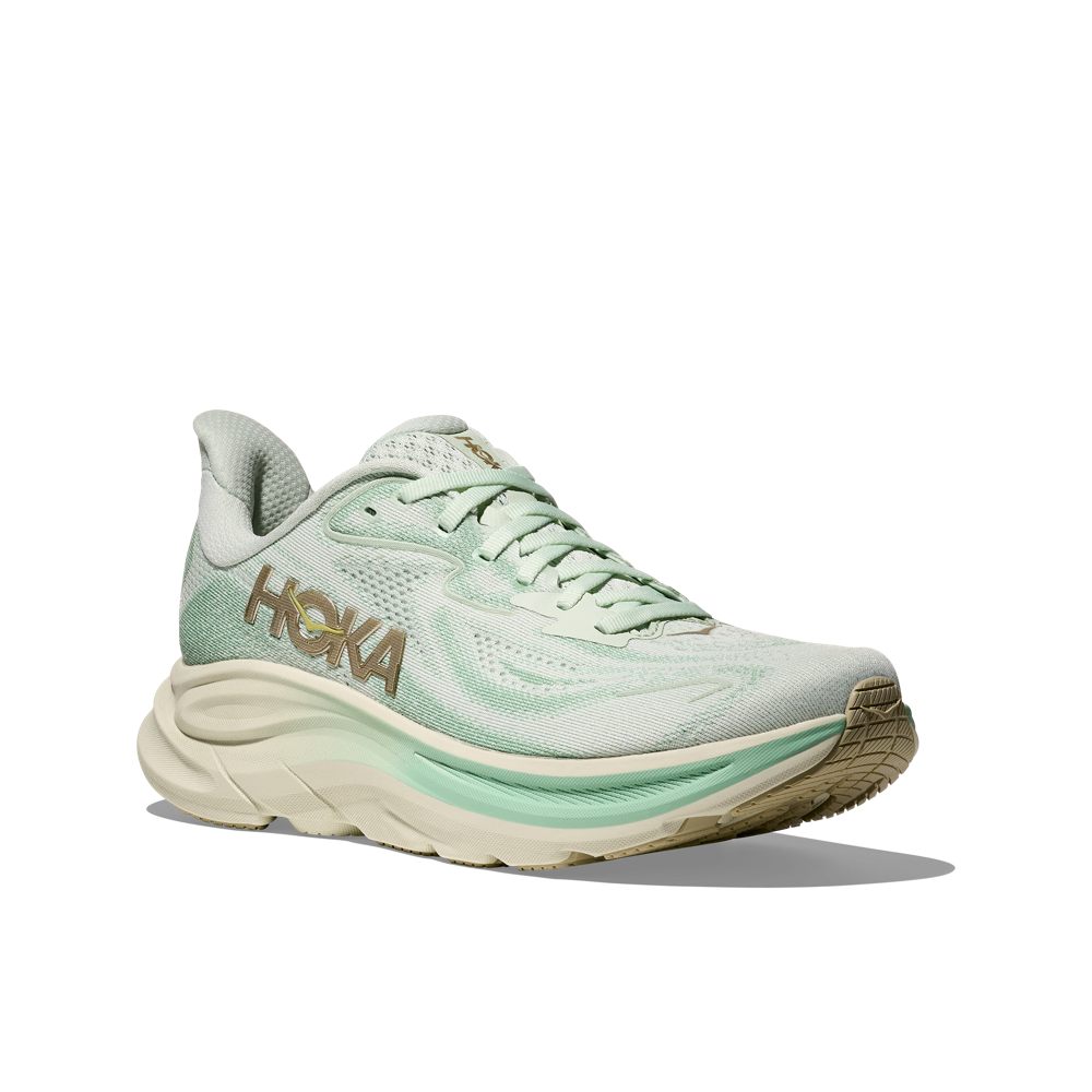 Hoka Womens Clifton 10 Sea Glass/Jadeite B-1162031/D-1162050