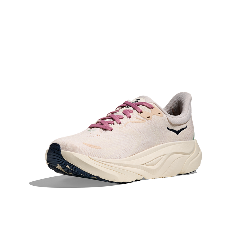 Hoka Womens Arahi 8 Rose Cream/Alabaster B-1168691/D-1168711
