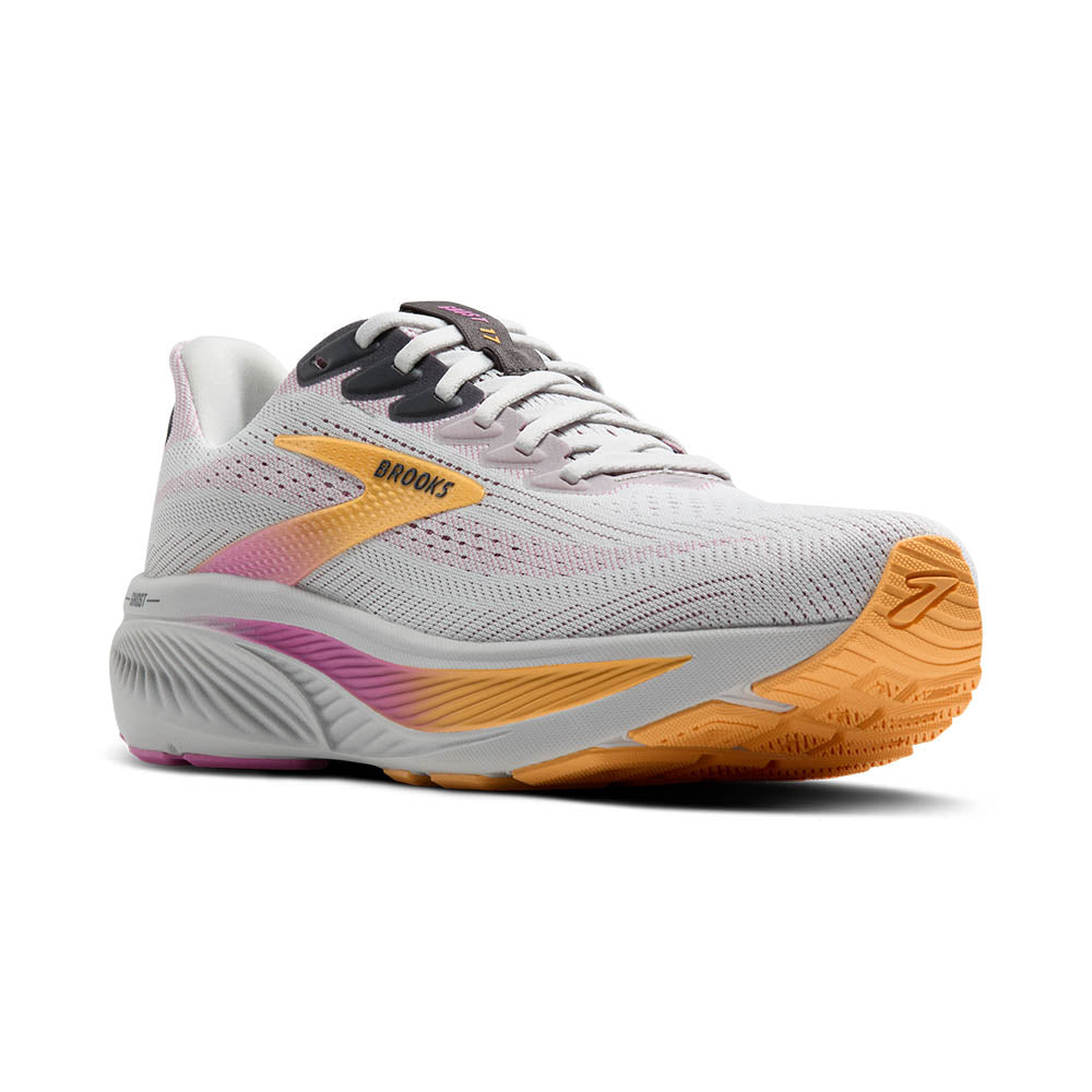 Brooks Ghost 17 - 070 Oyster/Apricot/Pink