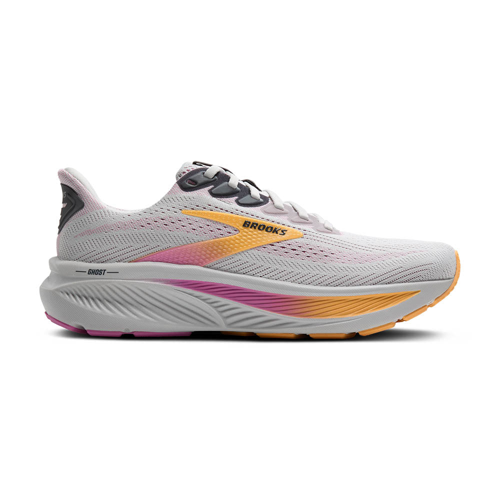 Brooks Ghost 17 - 070 Oyster/Apricot/Pink