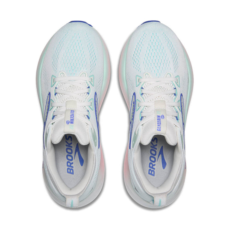 Brooks Glycerin 22 - 110 White/Shell/Blue