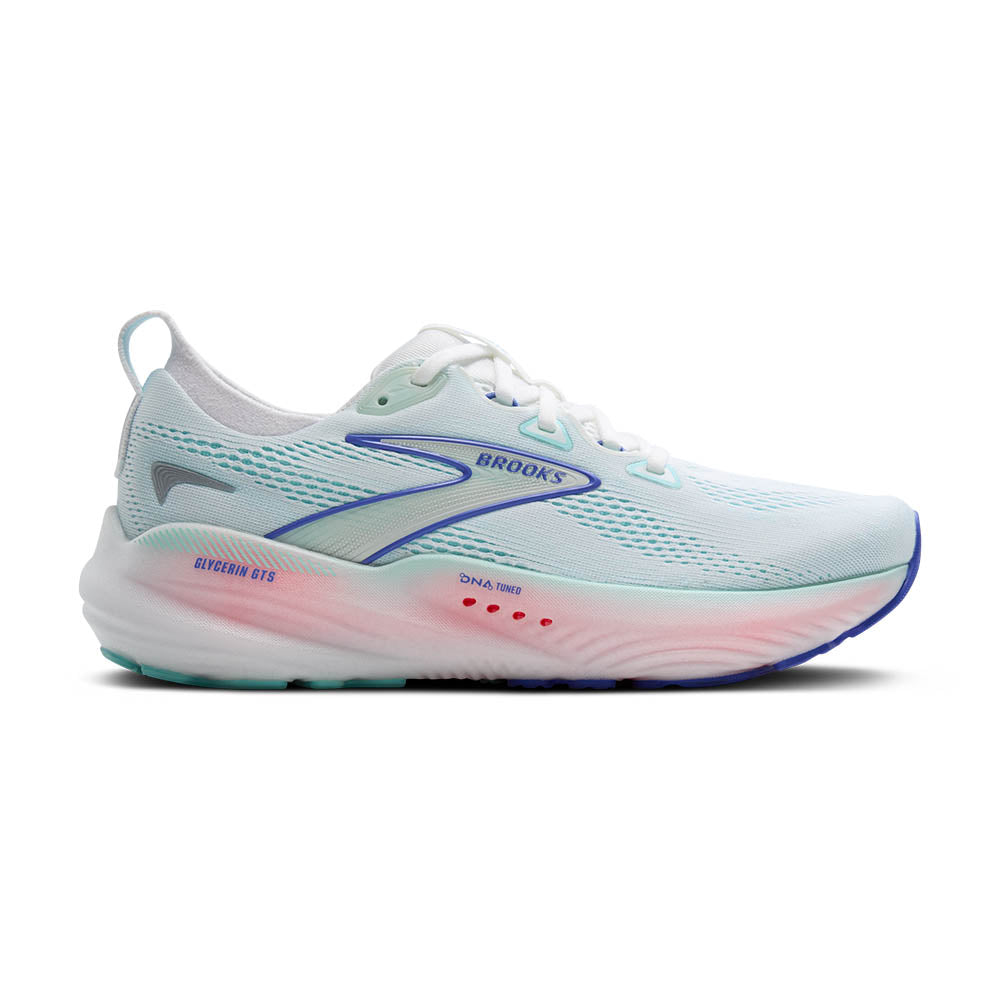 Brooks Glycerin GTS 22 - 110 White/Shell/Blue