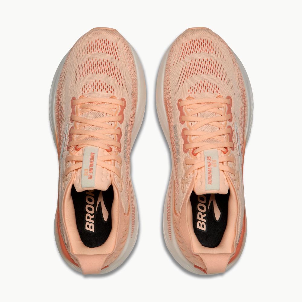 Brooks Adrenaline Gts25 - 855 Peach Echo/Coconut