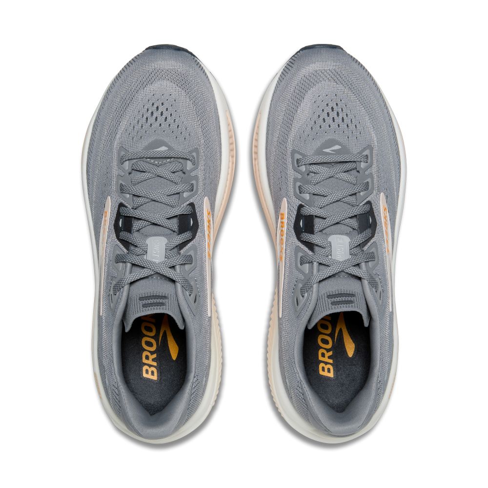 Brooks Ghost 18 - 047 Grey/Morganite/Coconut