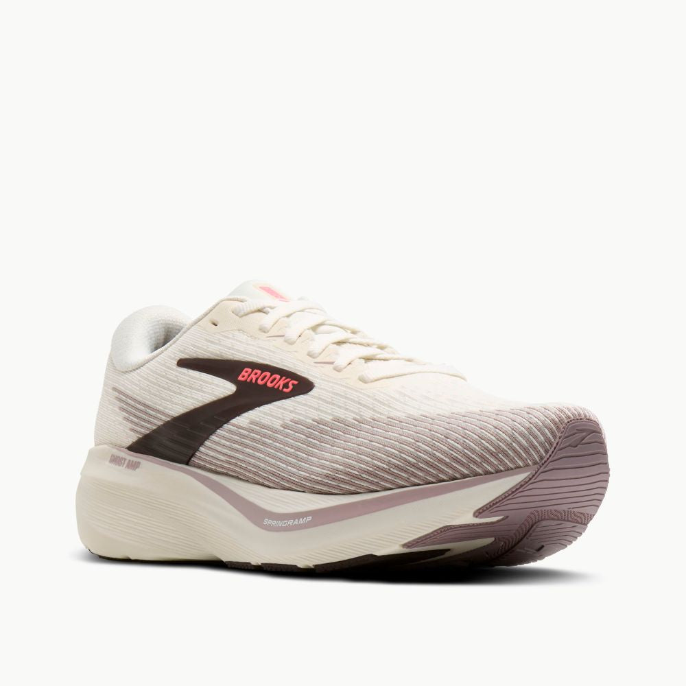 Brooks Ghost Amp - 218 Artic Wolf/Dove/Pink