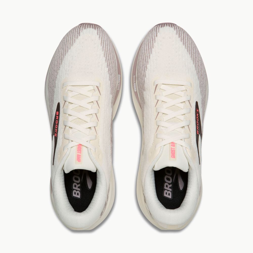 Brooks Ghost Amp - 218 Artic Wolf/Dove/Pink