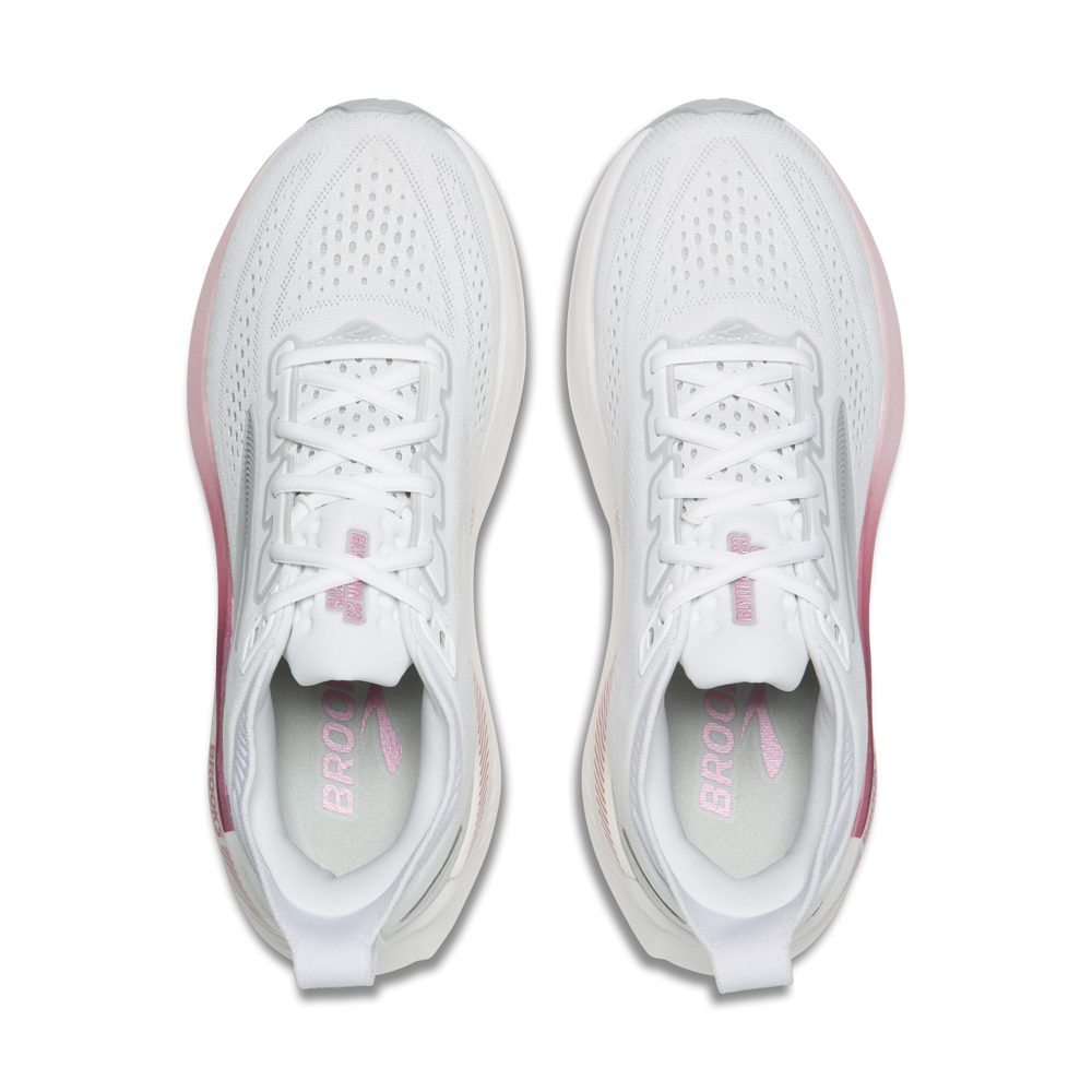 Brooks Glycerin Gts23 - 133 White/Harbor/Metallic