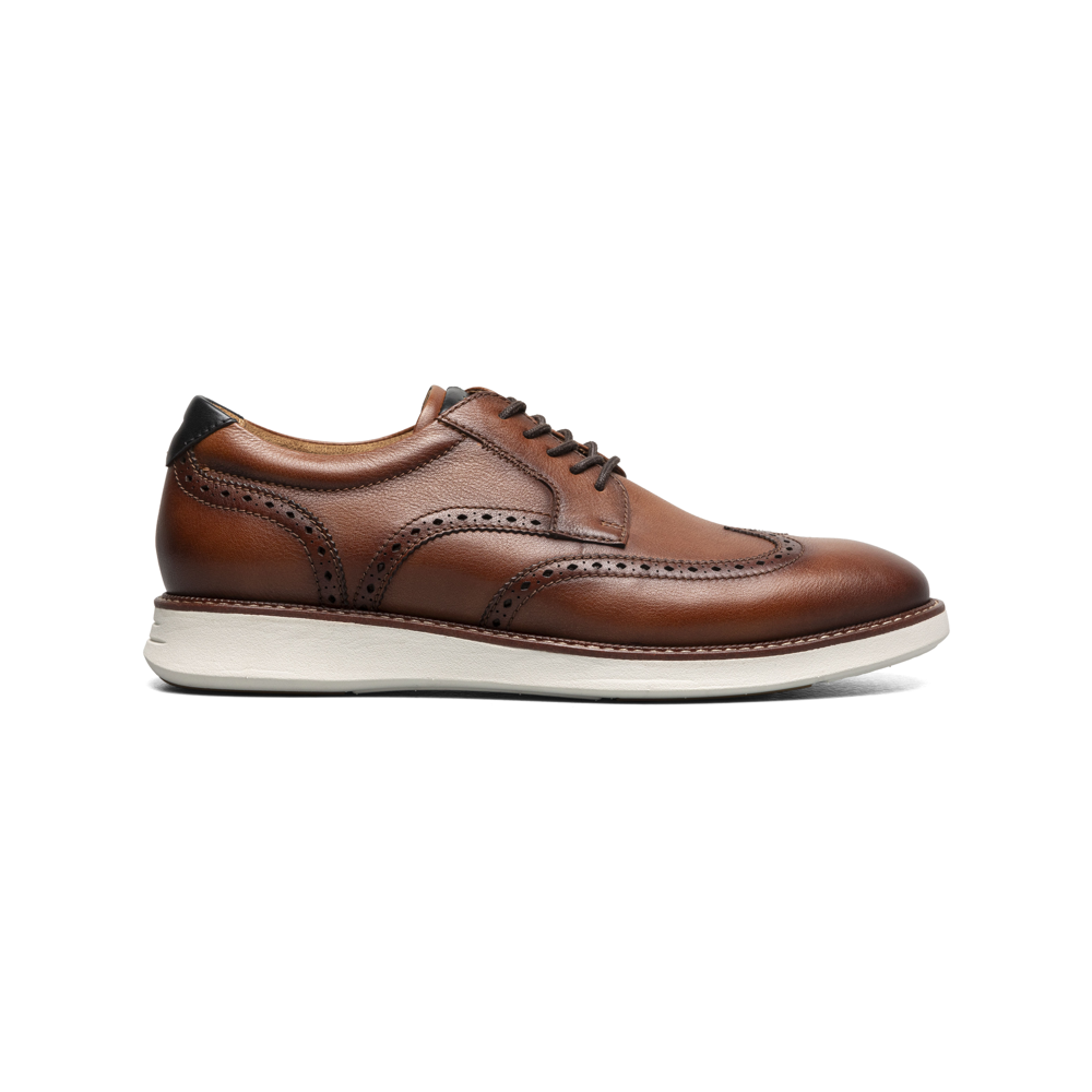 Florsheim Launch Wing Tip Cognac (14439-229)