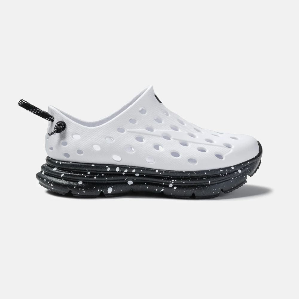 Kane Footwear Revive Kids Wht/Blk Speckle