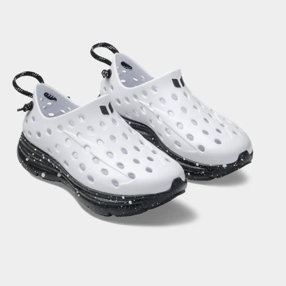 Kane Footwear Revive Kids Wht/Blk Speckle